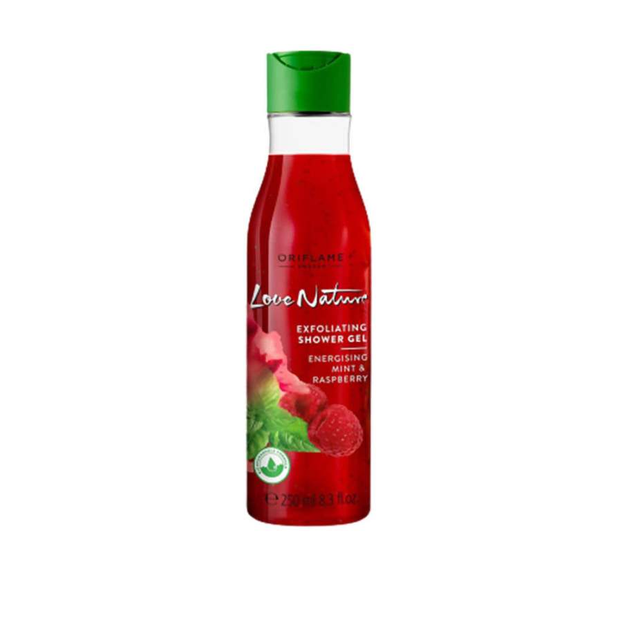 Buy Oriflame Love Nature Exfoliating Shower Gel - Energising Mint & Raspberry online usa [ US ] 