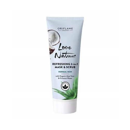 Buy Oriflame Love Nature Refreshing 2-in-1 Mask & Scrub