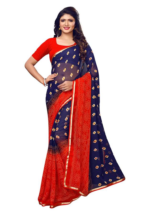 Buy Trinity Fashions Women's Chiffon printed Saree