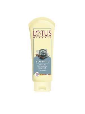 Buy Lotus Herbals Clay White Black Clay Skin Whitening Face Pack online usa [ US ] 