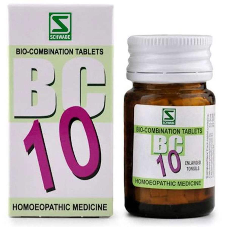 Buy Dr Willmar Schwabe Homeo Bio Combination 10 - Enlarged Tonsils