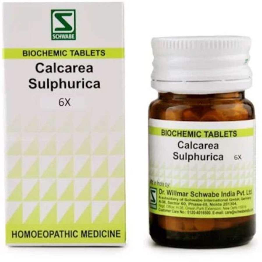 Buy Dr Willmar Schwabe Homeo Calcarea Sulphurica