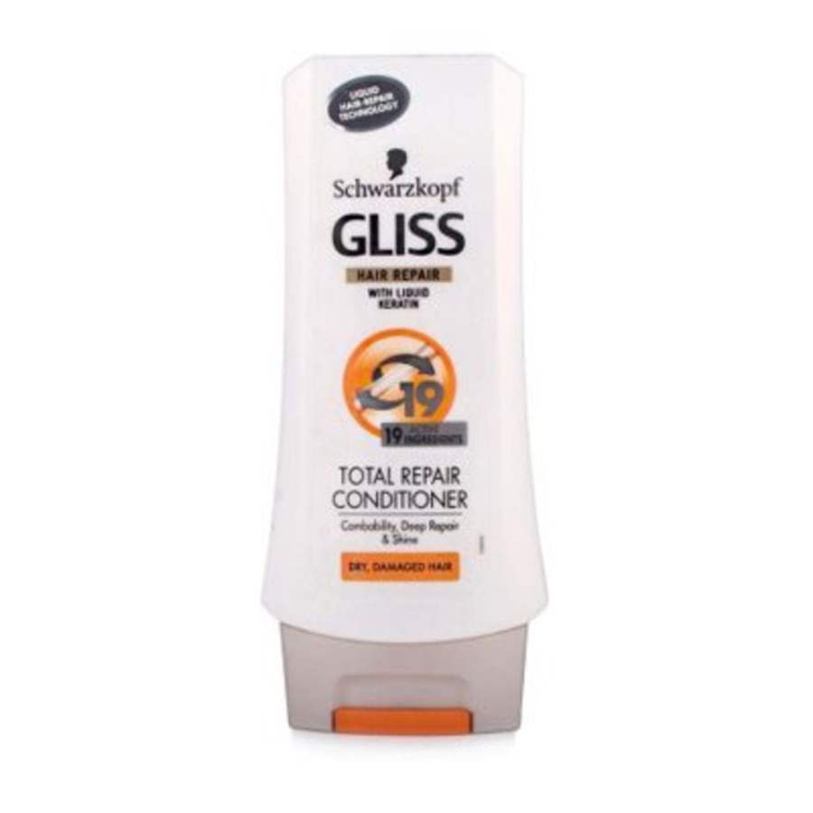 Buy Schwarzkopf Professional Gliss Total Repair Conditioner With Liquid Keratin online usa [ USA ] 