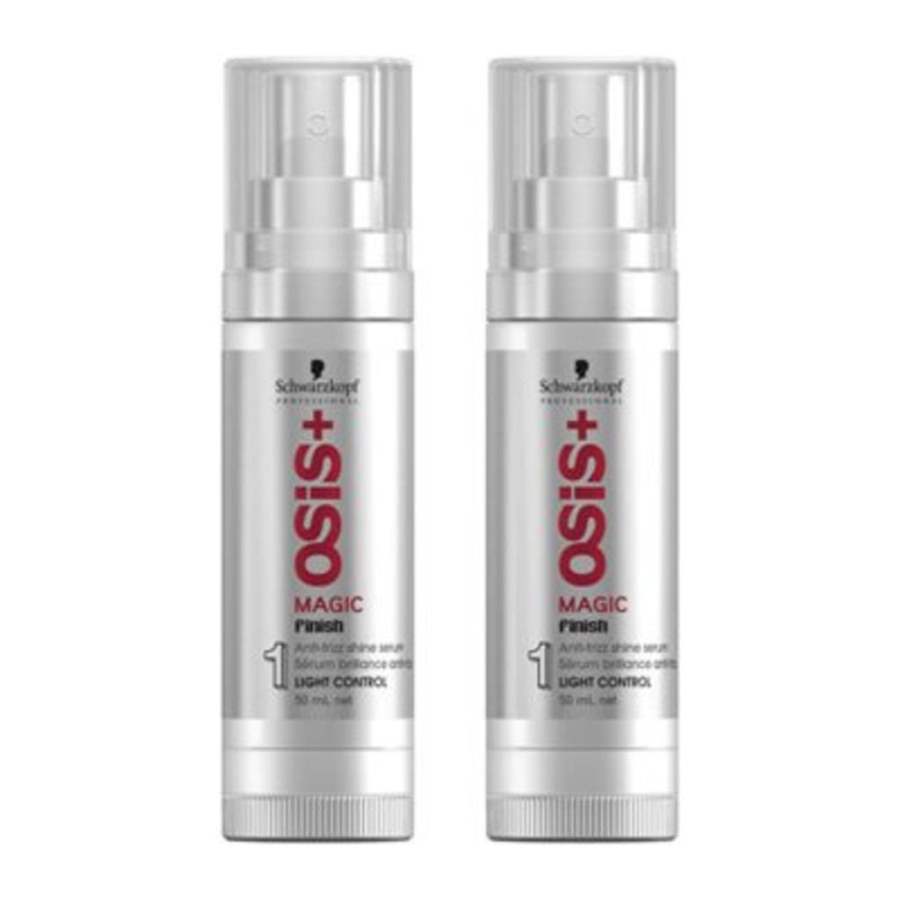 Buy Schwarzkopf Professional Osis+ Magic Finish Anti-Frizz Shine Serum (Pack of 2) Hair Styler