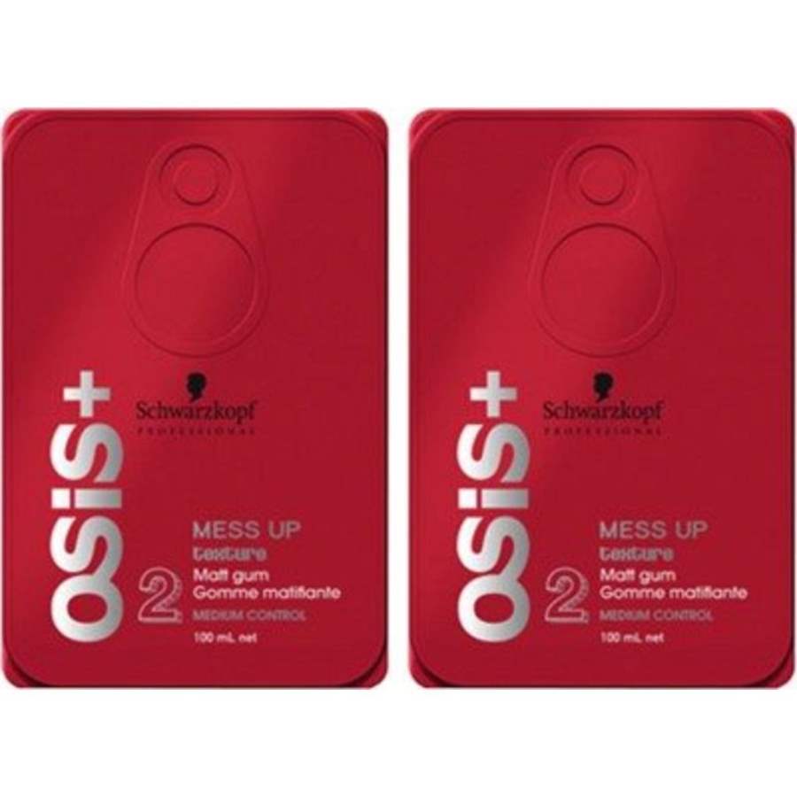 Buy Schwarzkopf Professional Osis+ Mess Up (Pack of 2) Hair Styler