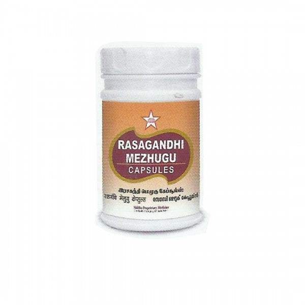 Buy SKM Ayurveda Rasagandhi Mezhugu Capsules online usa [ USA ] 