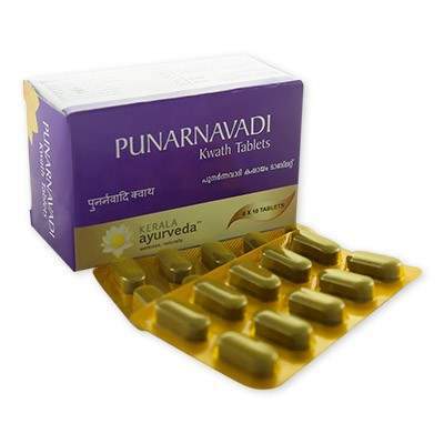 Buy Kerala Ayurveda Punarnavadi Kwath Tablet online usa [ USA ] 