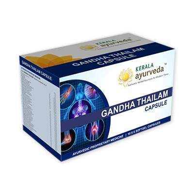 Buy Kerala Ayurveda Gandha Thailam Capsule