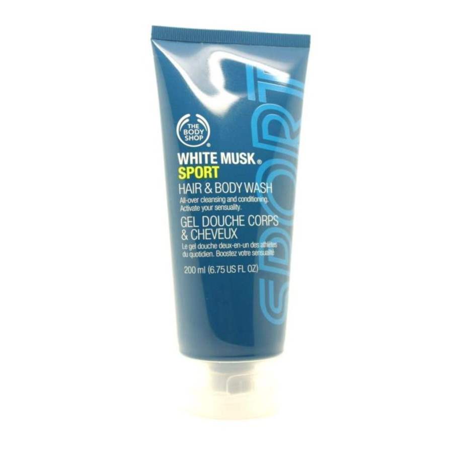 Buy The Body Shop White Musk Sport Hair & Body Wash online usa [ USA ] 