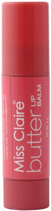 Buy Miss Claire Butter Lip Balm Panna Cotta, Pink