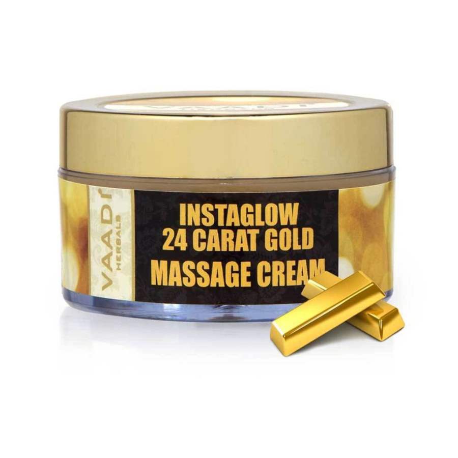 Buy Vaadi Herbals 24 Carat Gold Massage Cream - Kokum Butter and Wheatgerm Oil online usa [ USA ] 