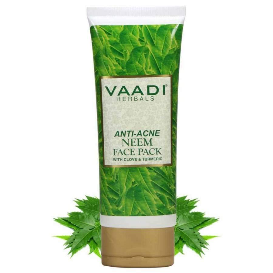 Buy Vaadi Herbals Anti - Acne Neem Face Pack with Clove and Turmeric