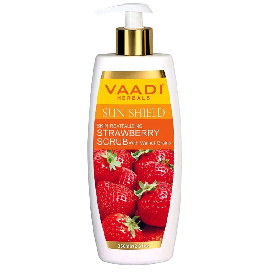 Buy Vaadi Herbals Strawberry Scrub Lotion with Walnut Grains