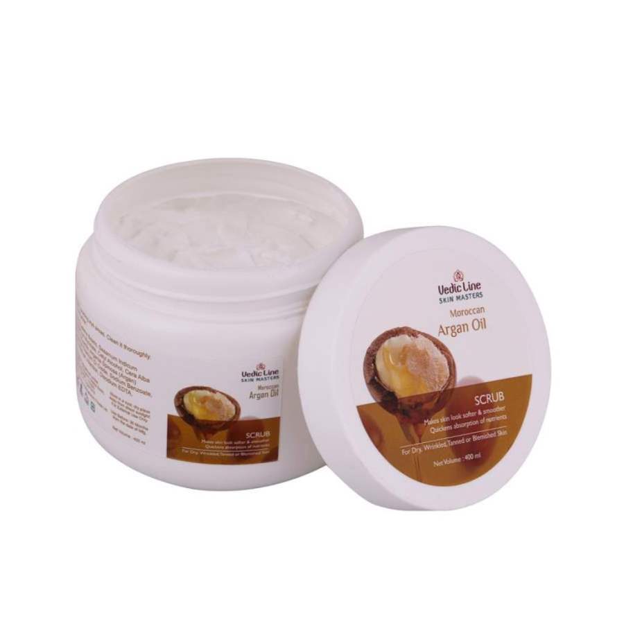 Buy Vedic Line Moroccan Argan Oil Scrub online usa [ USA ] 