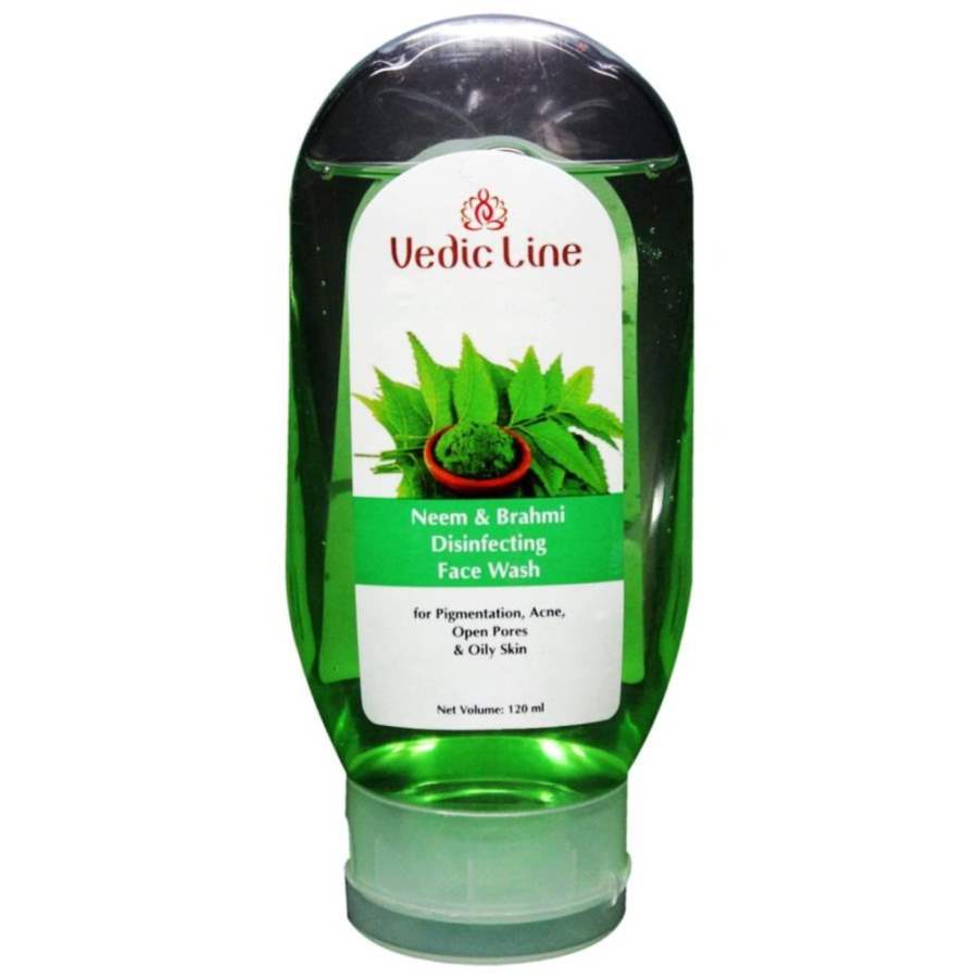 Buy Vedic Line Neem Brahmi Disinfecting Face Wash online usa [ USA ] 