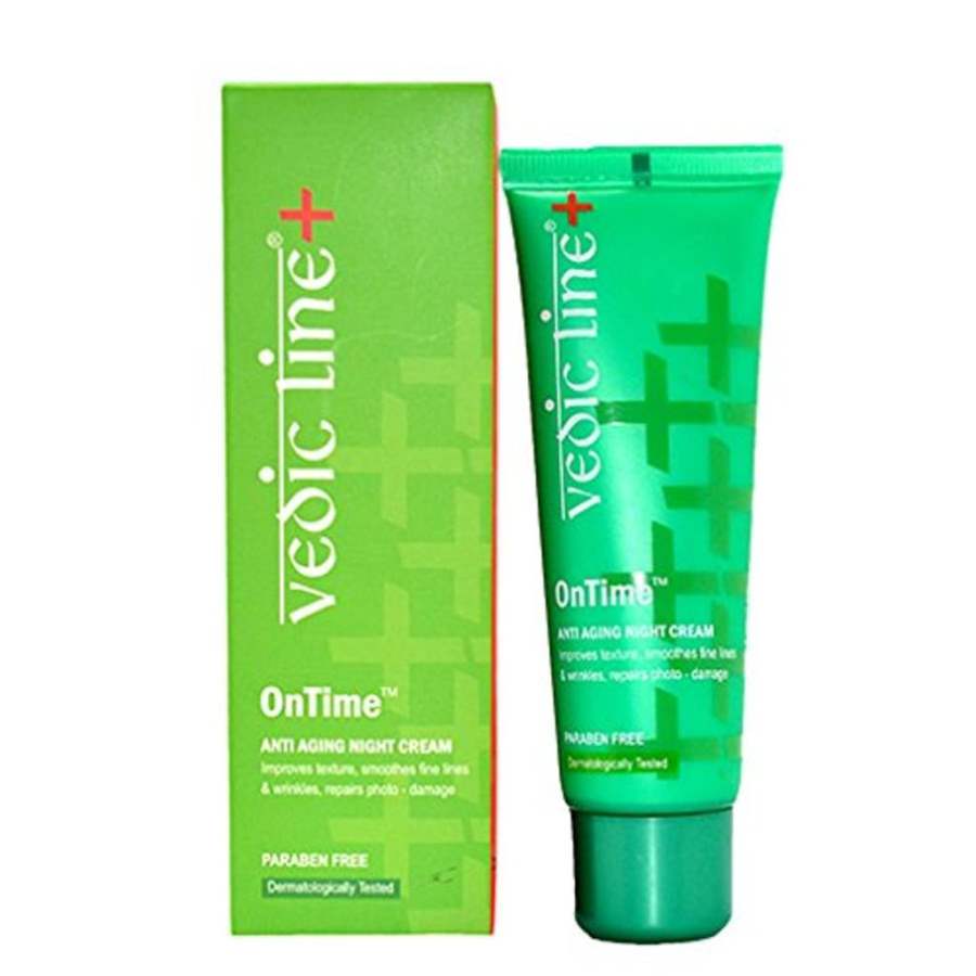 Buy Vedic Line Ontime Anti Aging Night Cream