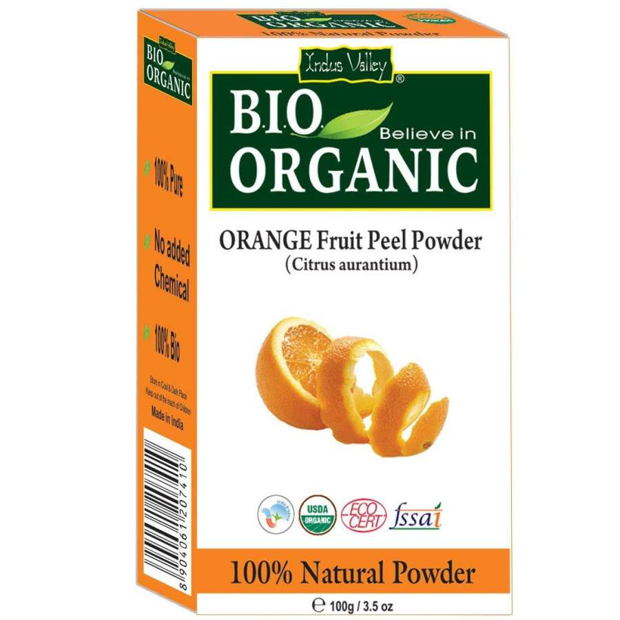 Buy Indus valley Orange Peel Powder for oil control and Best for Skin 