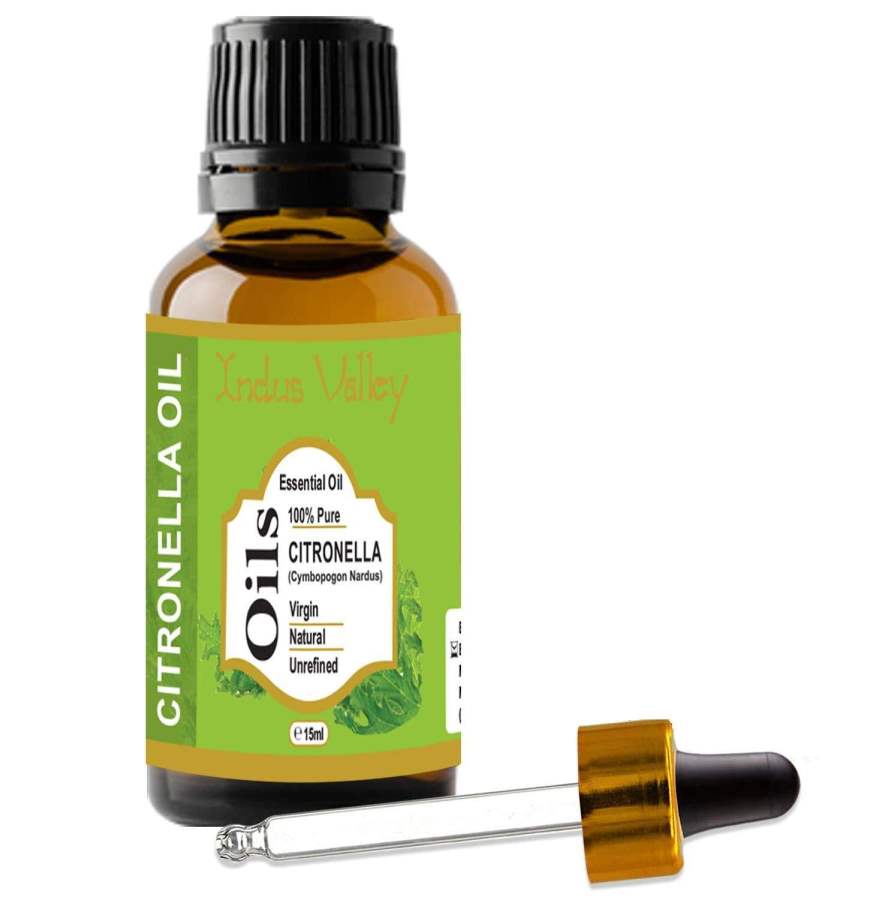 Buy Indus valley Citronella Essential Oil for Hair & Face Care 