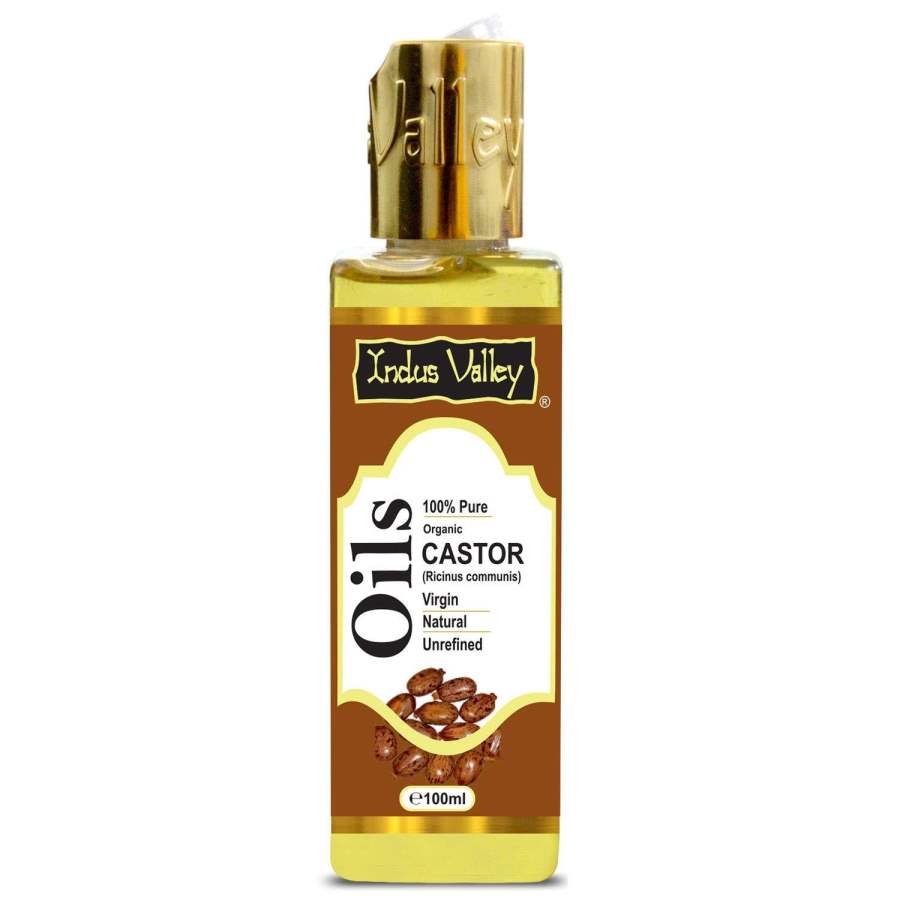 Buy Indus valley Carrier Oil- Natural, Virgin, unrefined & Cold Pressed Castor Oil 