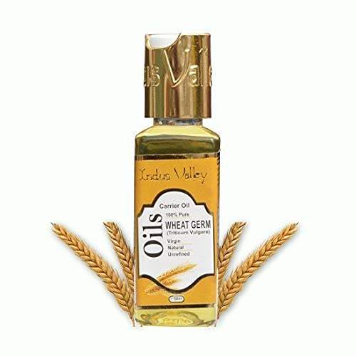 Buy Indus valley Cold Pressed Wheat germs Carrier Oil - 100% Pure and Natural- Suitable for All Skin Types Pure Oil50ml