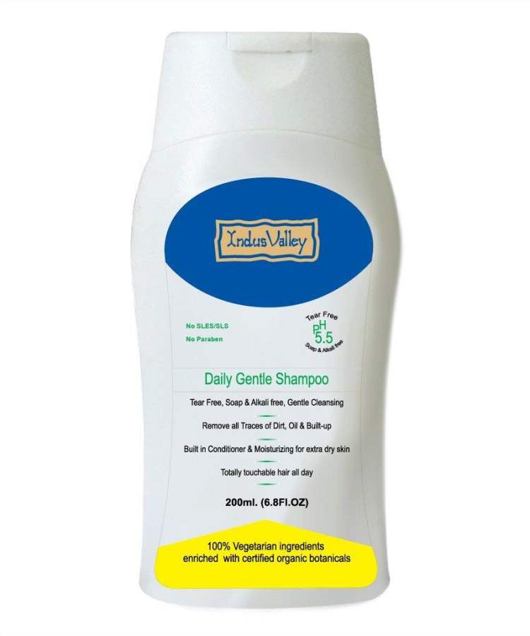 Buy Indus valley Daily Care Shampoo Enriched with Ingredients Without SLES 