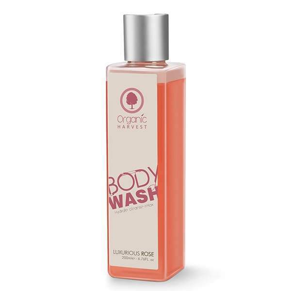 Buy Organic Harvest Luxurious Rose Body Wash online usa [ USA ] 