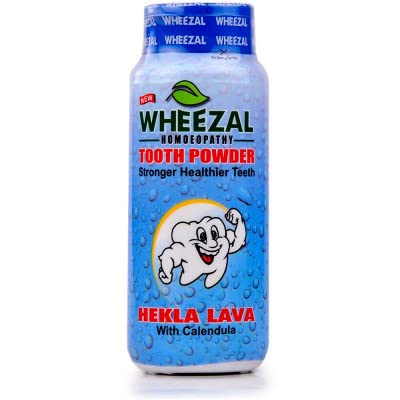 Buy Wheezal Hekla Lava Tooth Powder 