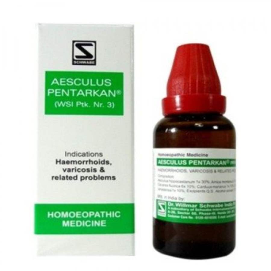 Buy Dr Willmar Schwabe Homeo Aesculus Pentarkan