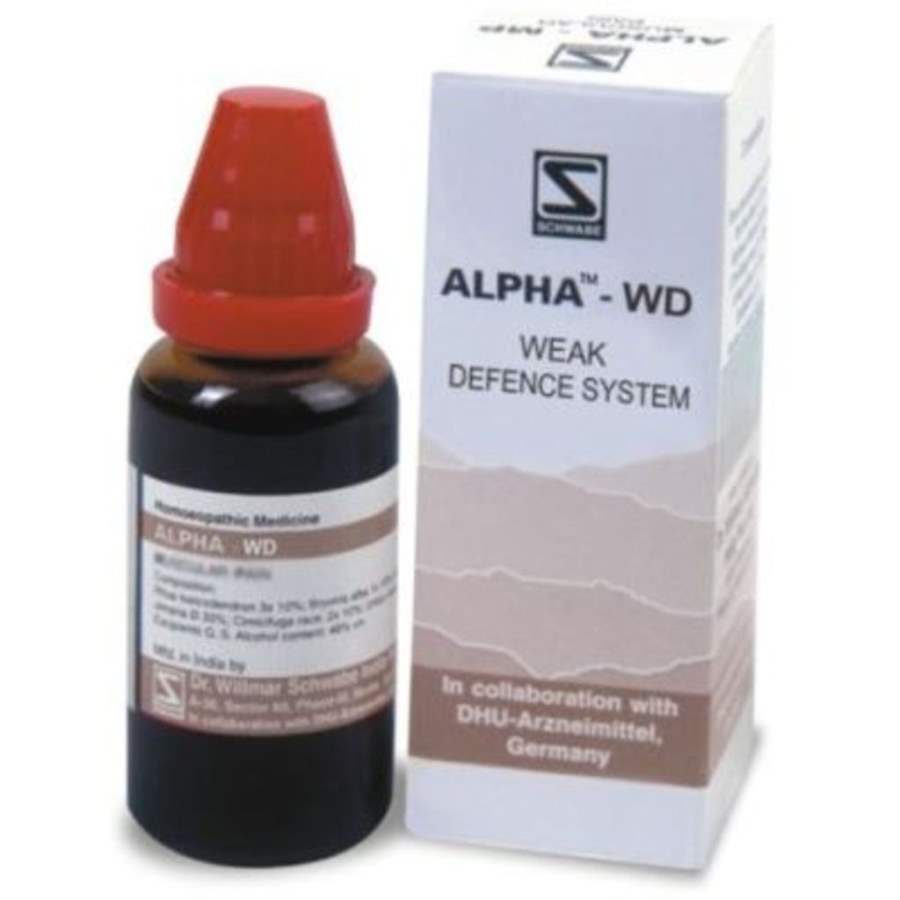 Buy Dr Willmar Schwabe Homeo Alpha WD (Weak Defence System) online usa [ USA ] 