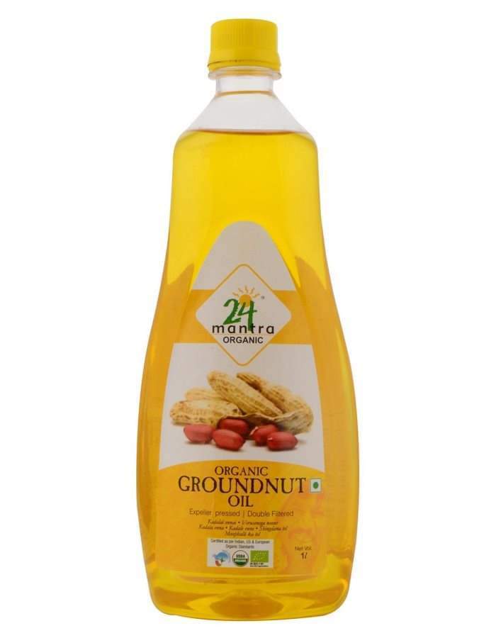 Buy 24 mantra Cold /Expeller Pressed Groundnut Oil online usa [ USA ] 