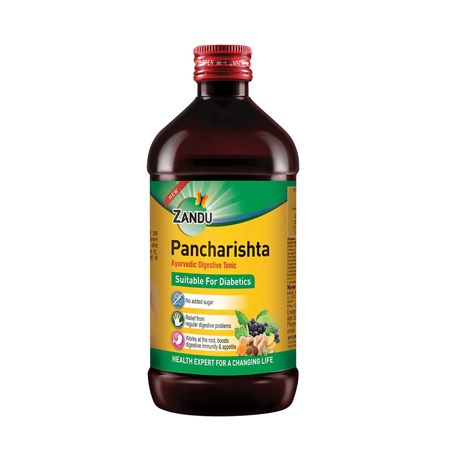 Buy Zandu Pancharishta Suitable for Diabetic (Sugar Free) online usa [ USA ] 